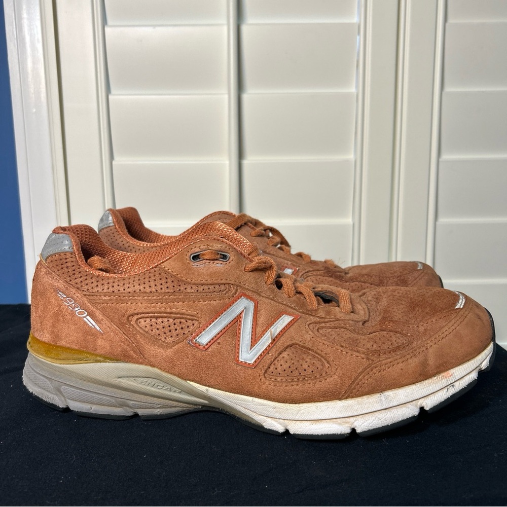 Men’s Size 12 - New Balance 990v4 Made in USA Burnt Orange
